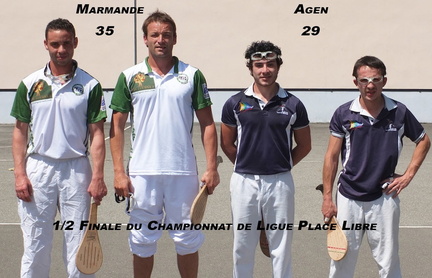 1:2 Finale 2ème série du CH de Ligue Place Libre-1