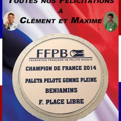 Ch de France Place Libre Jeunes