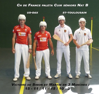 Ch de France Paleta Cuir Séniors Nat B -01