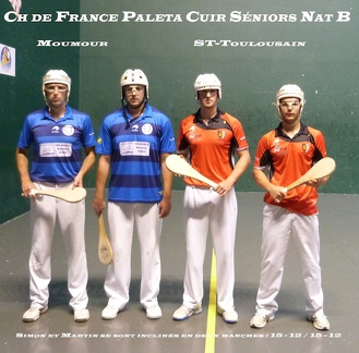 Ch de France Paleta Cuir Séniors Nat B-21