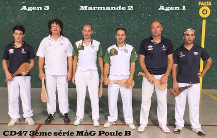 CD47 3ème série MàG Poule B-0