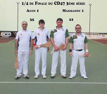 CD47 1:4 de Finale 3ème série -40