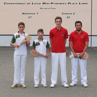 Huitieme de Finale 4eme serie du Ch de Ligue Place Libre-1