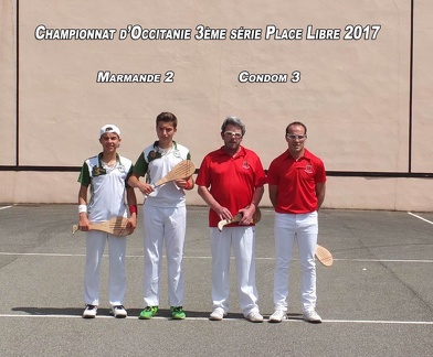 CH d'Occitanie Place Libre 3ème série 2017-32
