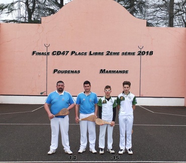 Finale CD47 Place Libre 2018-1