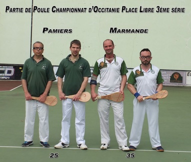 Ch d'Occitanie 3ème série Place Libre-31