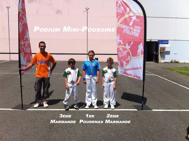 Podium Mini-Poussins