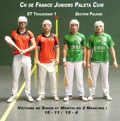Ch de France Paleta Cuir Juniors -01